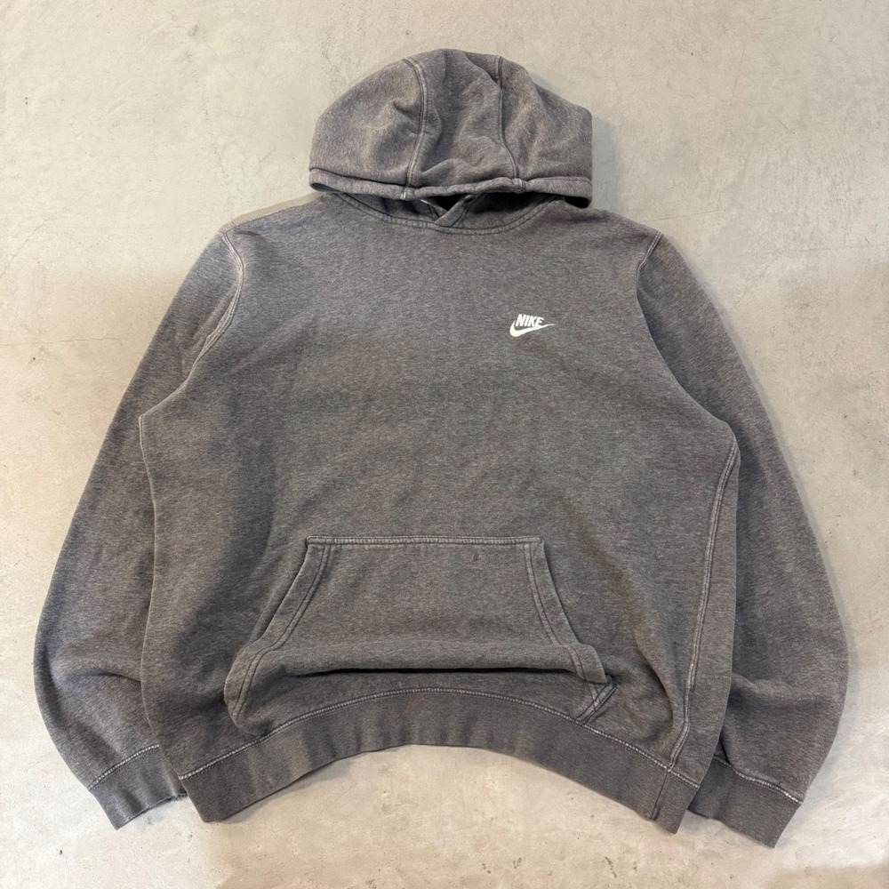 2000s y2k nike blank hoodie boxy cropped sweatshirt